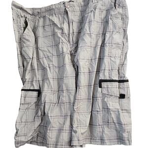 Men's Modern Culture Size 50 Long Board Shorts Plaid Lightweight